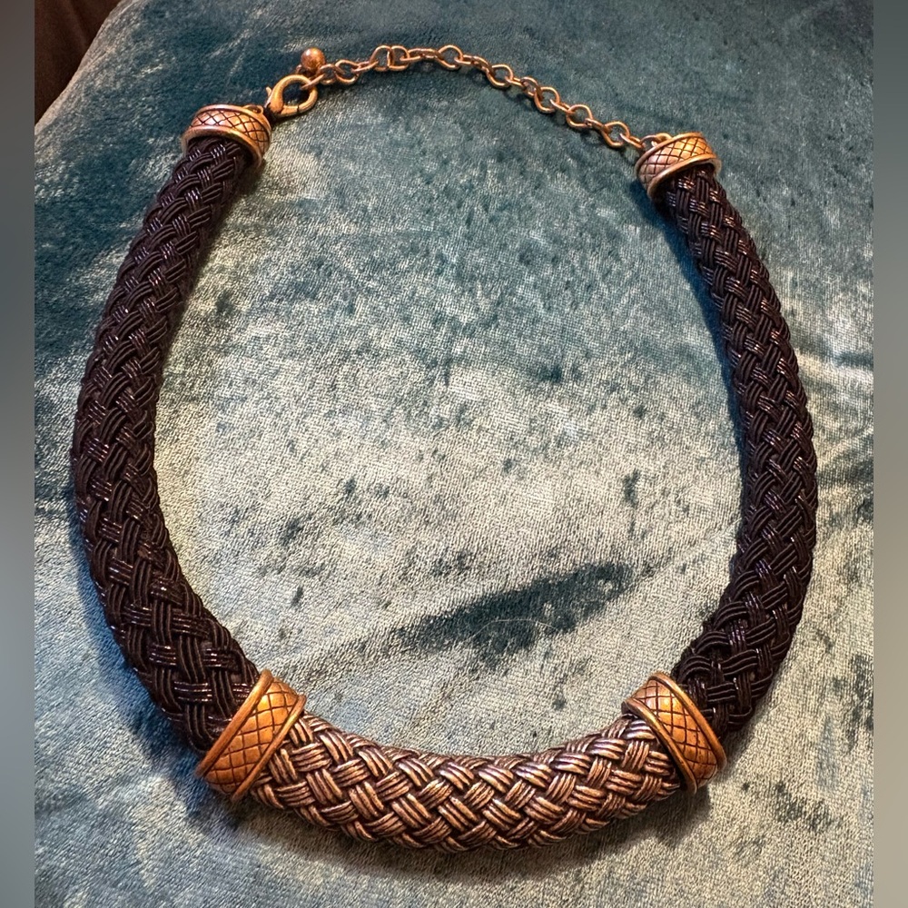 Chico’s Braided Rope Necklace - Picture 8 of 10